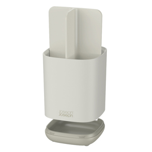 Joseph Jospeh EasyStore™ Matt Ecru Toothbrush Holder